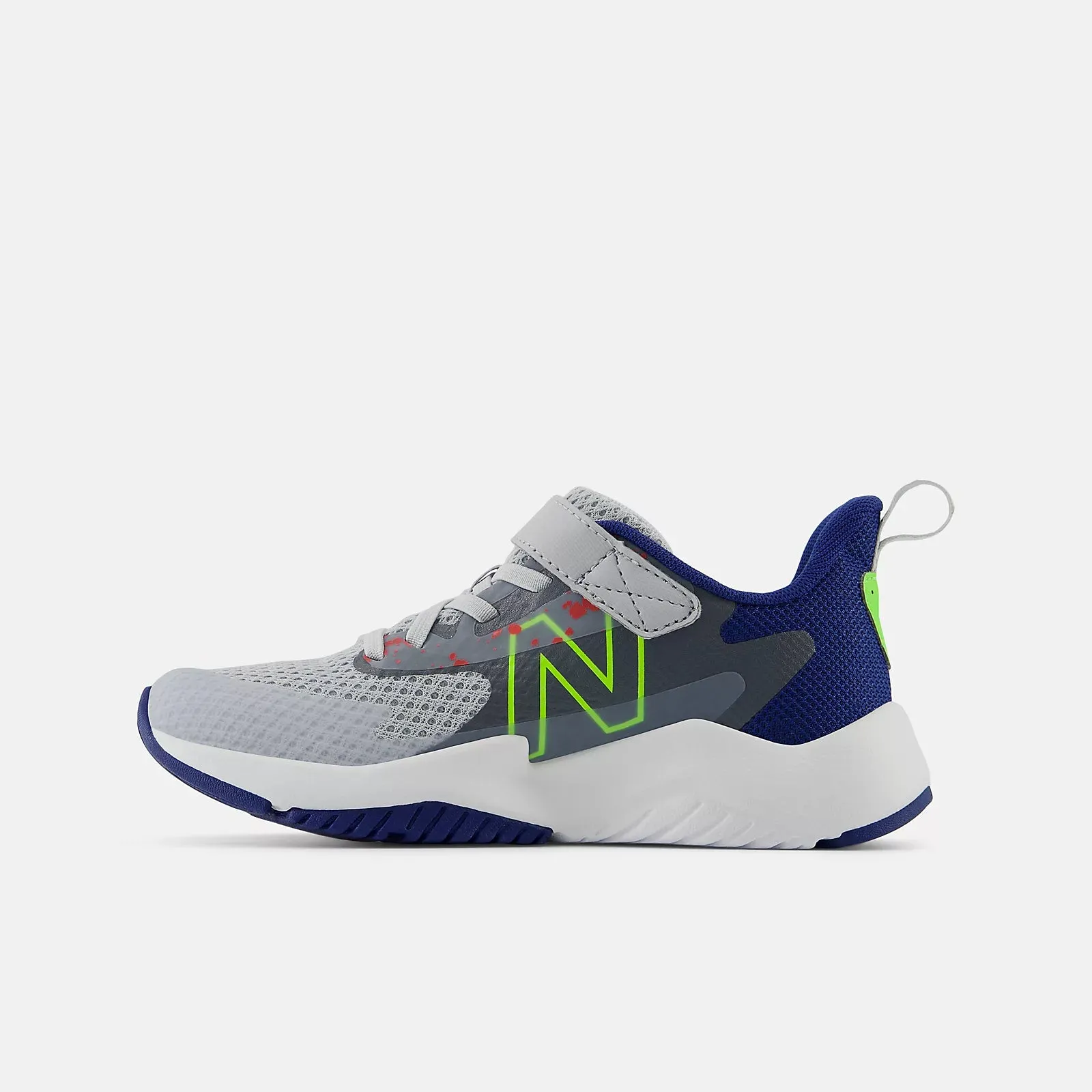 New Balance Rave Run v2 Bungee Lace with Top Strap - Wide Width Available (Toddler/Little Kid))