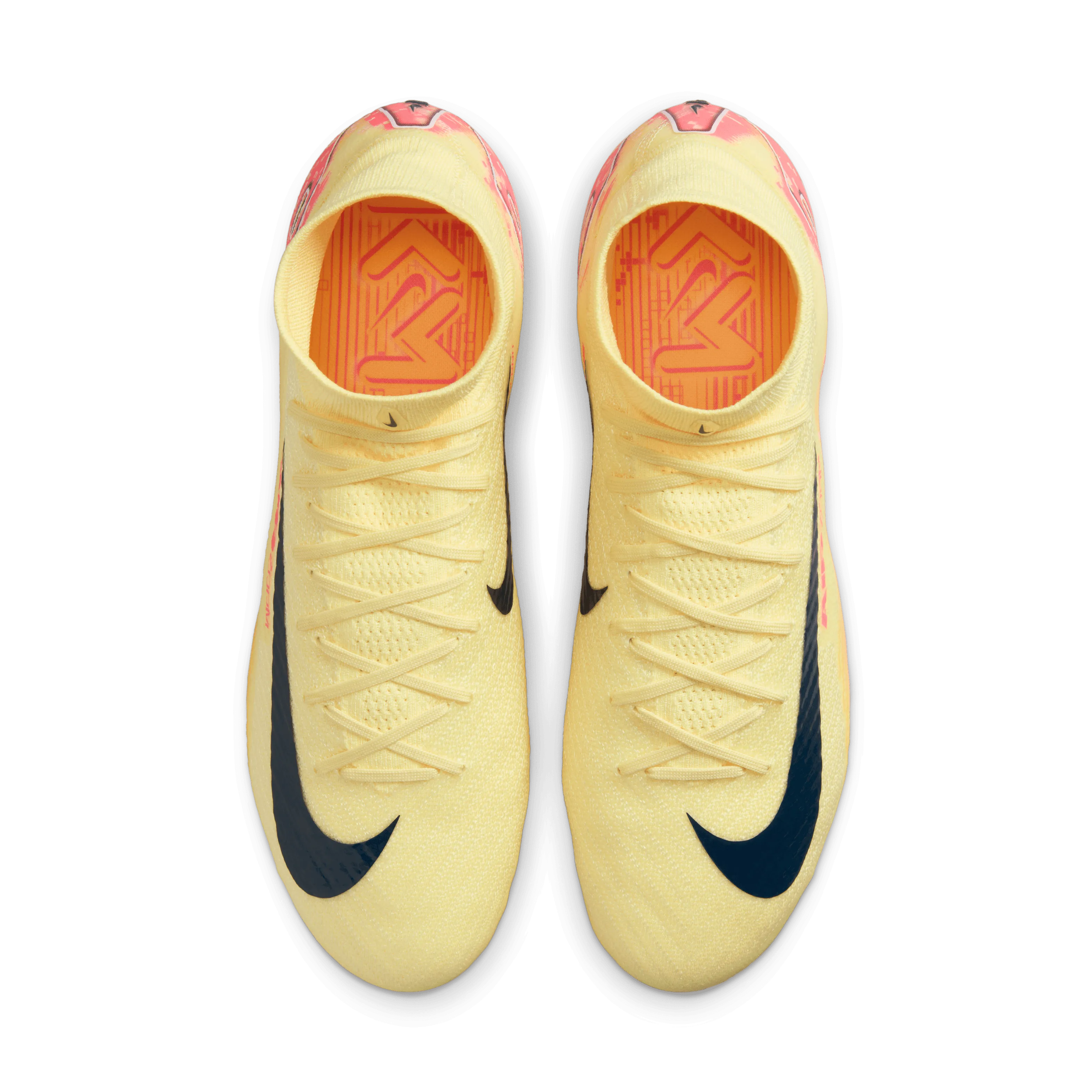 Nike Jr. Mercurial Superfly 10 Club "Kylian Mbappé" FG/Mg - Lt Laser Orange/Armory Navy