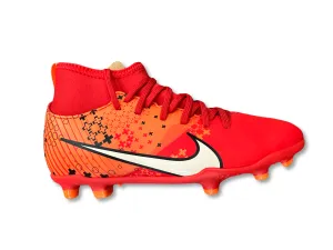 Nike Jr. Mercurial Superfly 9 Club CR7 MDS FG/MG-LT Crimson/Pale Ivory-Bright Mandarin