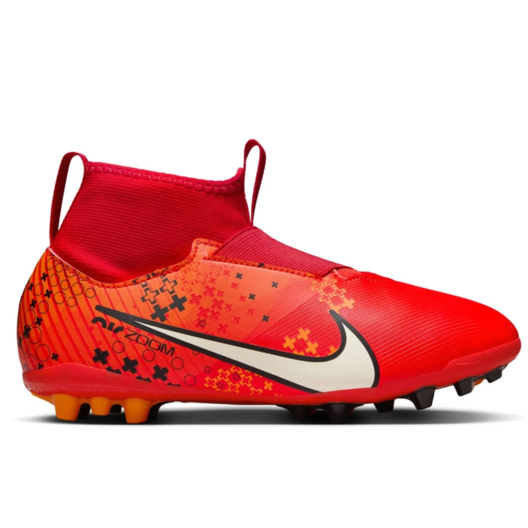 Nike Jr. Zoom Superfly 9 Academy MDS AG Soccer Cleats (Light Crimson/Pale Ivory)