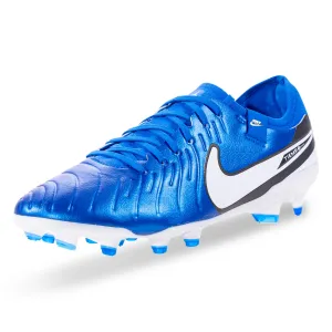 Nike Legend 10 Pro FG Soccer Cleats (Soar/White)