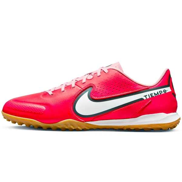 Nike Legend 9 Academy Turf Soccer Cleats (Siren Red/Summit White)