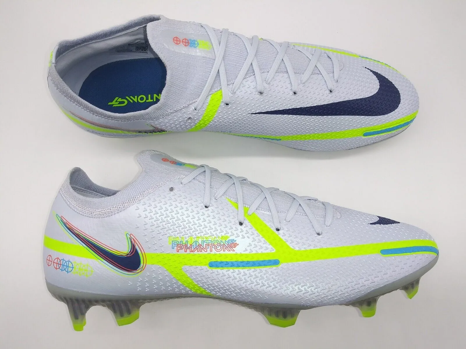 Nike Phantom GT2 Elite FG White Volt