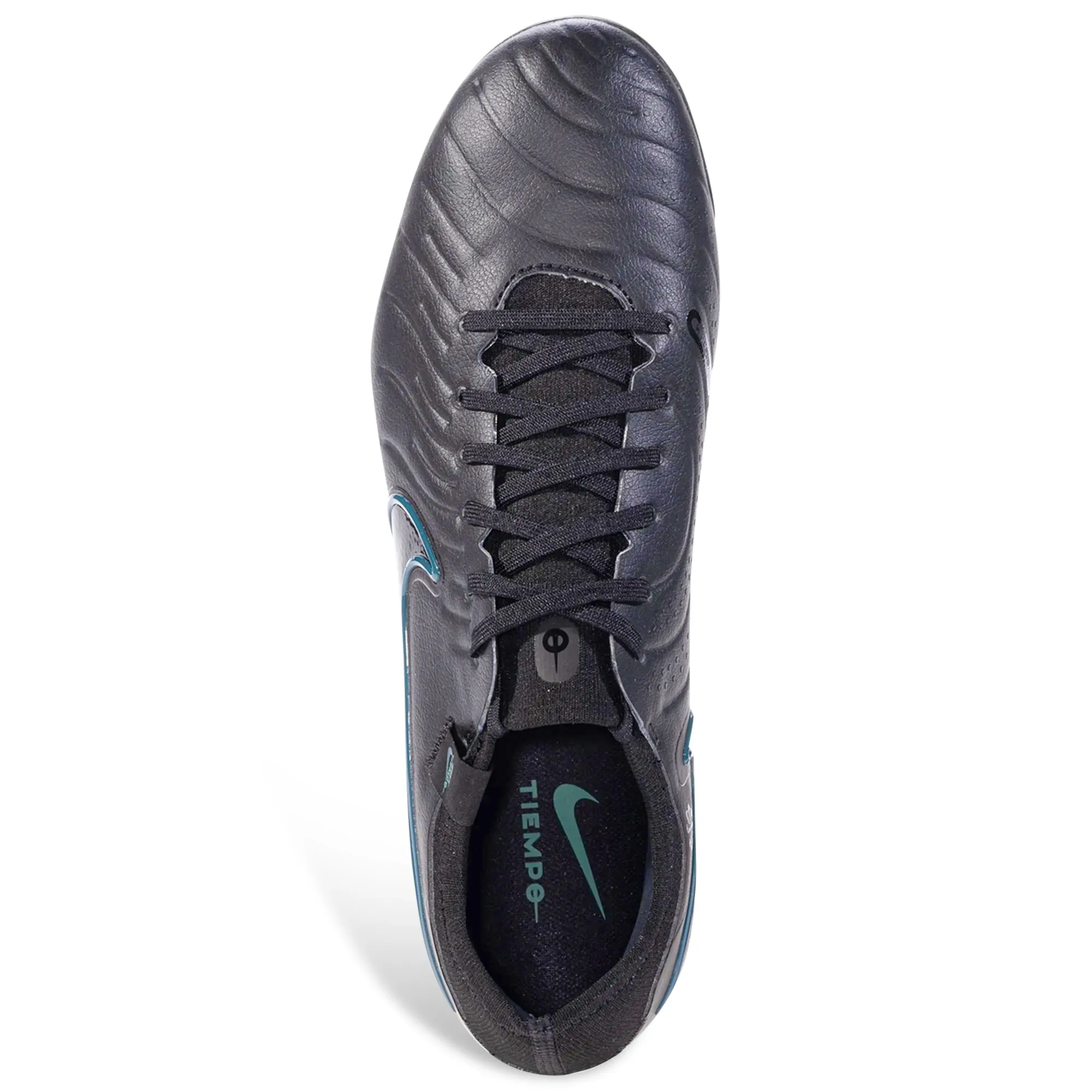 Nike Tiempo Legend 10 Pro FG Soccer Cleats (Black/Black-Deep Jungle)