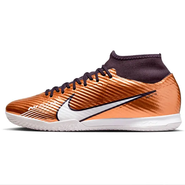 Nike Zoom Superfly 9 Academy Indoor Soccer Shoes (Metallic Copper)