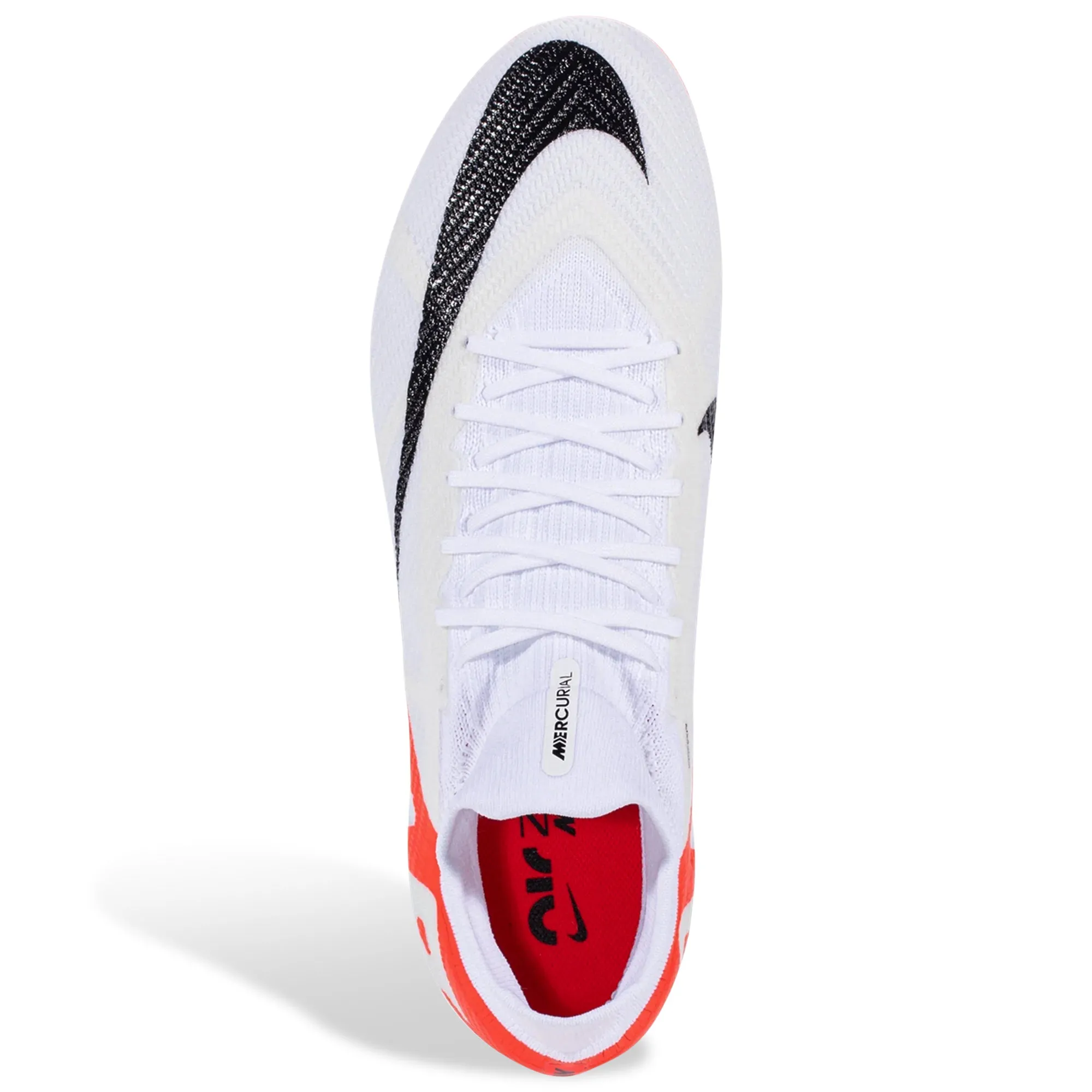 Nike Zoom Superfly 9 Pro Firm Ground Soccer Cleats (Bright Crimson/White-black)