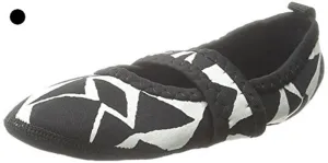 Nufoot Bety Ou Geo Black/White X-Small