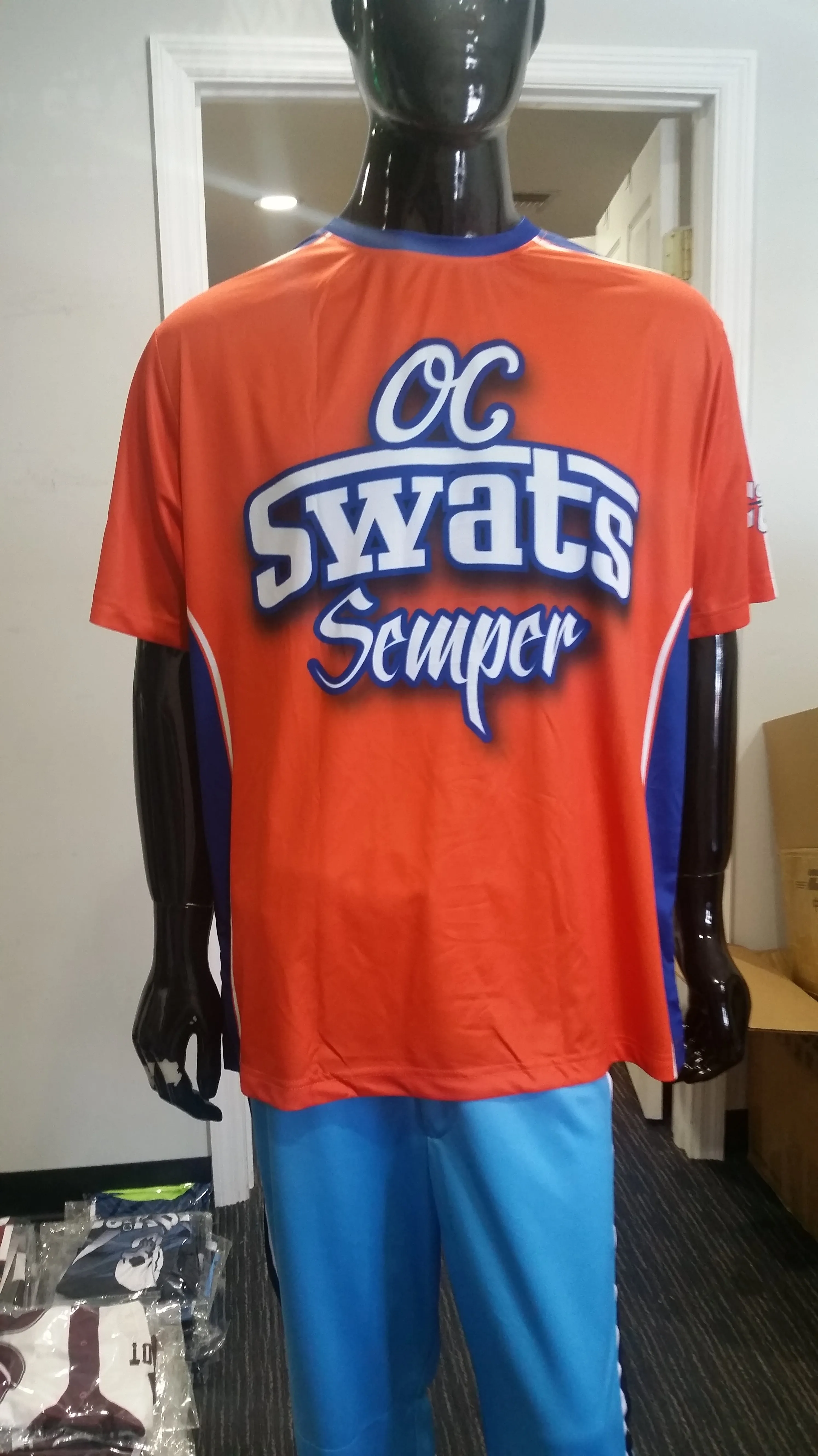 OC Swats, Semper - Custom Full-Dye Jersey and Hat