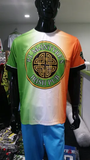 PJ McIntyre's Irish Pub - Custom Full-Dye Jersey