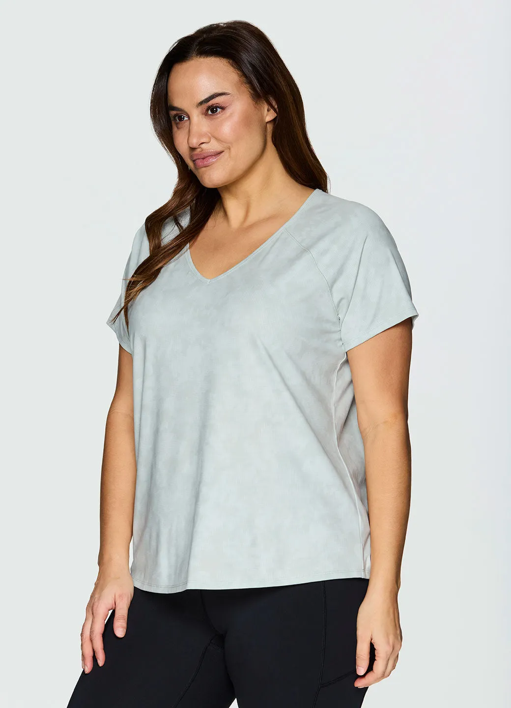 Plus Tonal Floral Super Soft Tee