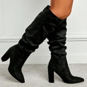 Point Toe Heeled Boots