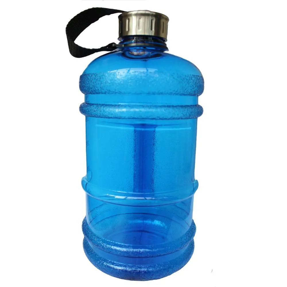 Portable 2.2 L Plastic Water Bottle and Drink Container for Sport, Workout, Gym, Bike