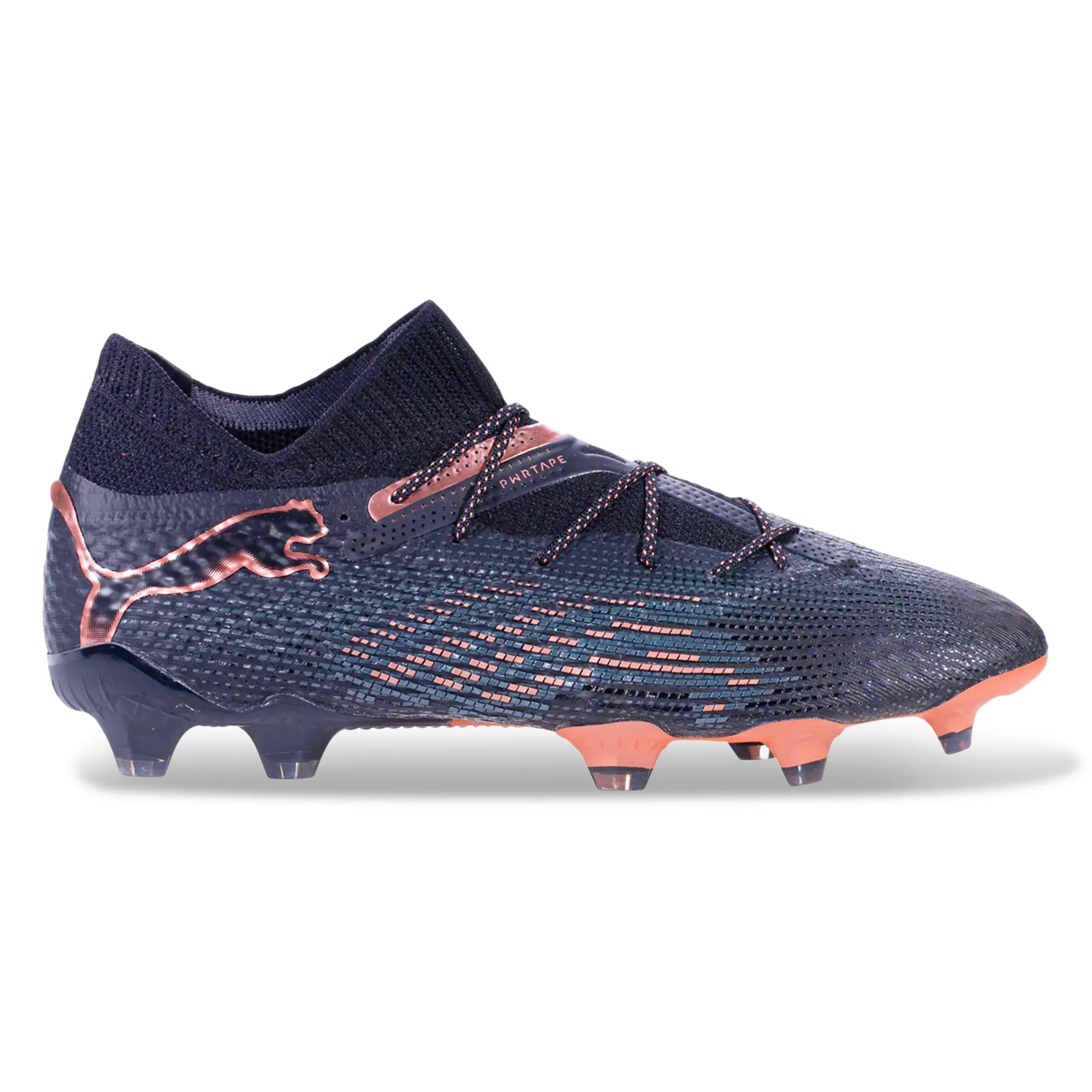 Puma Future 7 Ultimate FG/AG Soccer Cleats (Puma Black/Copper Rose)