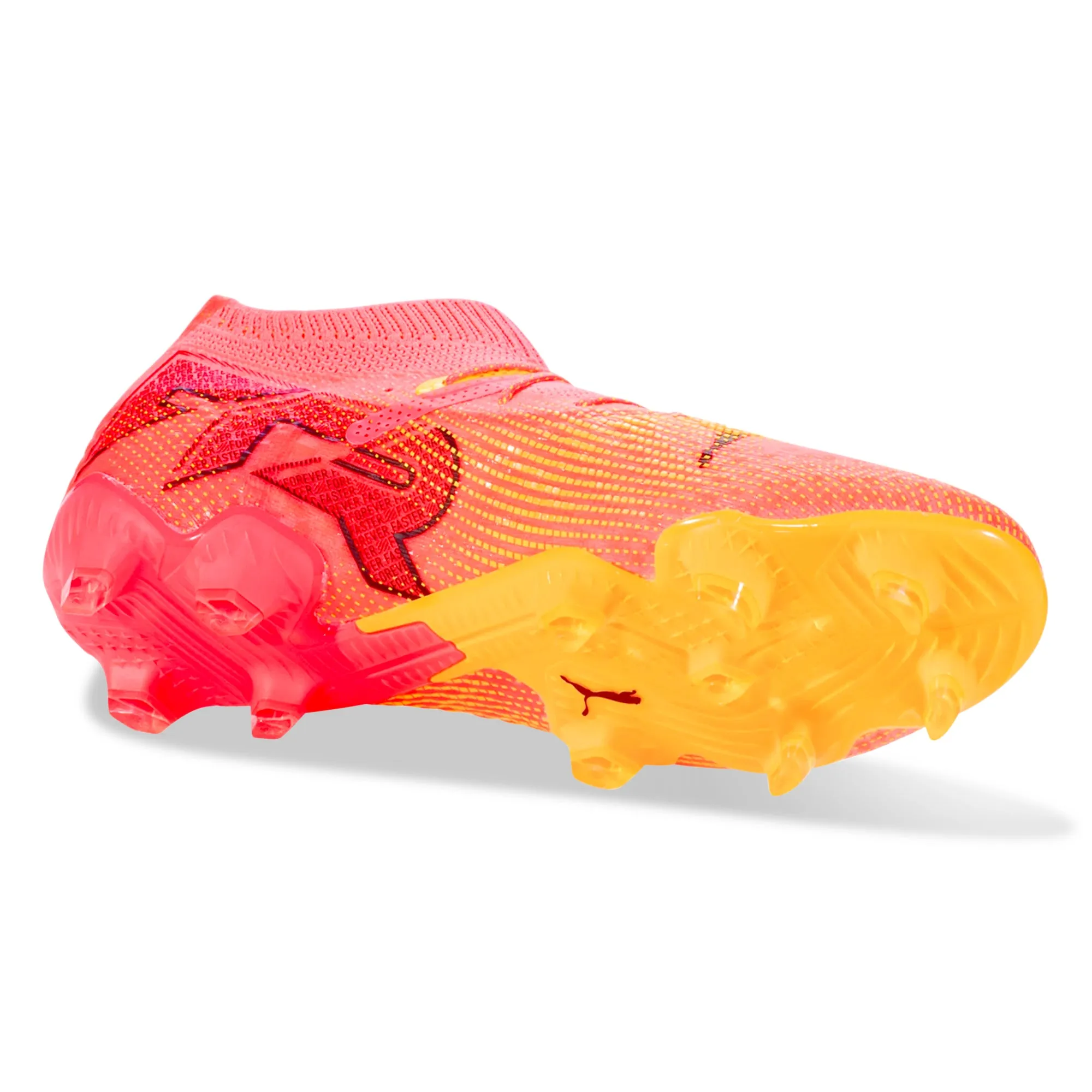 Puma Future 7 Ultimate FG/AG Soccer Cleats (Sunset Glow/Puma Black)