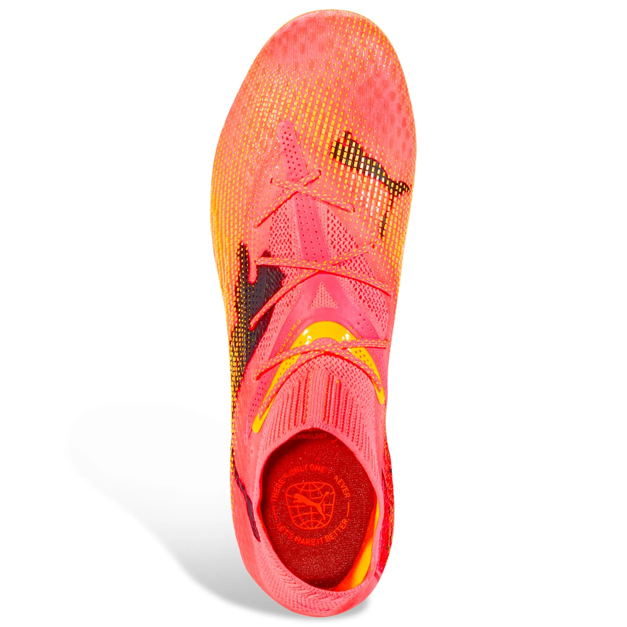 Puma Future 7 Ultimate FG/AG Soccer Cleats (Sunset Glow/Puma Black)