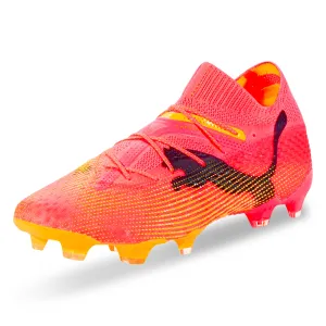 Puma Future 7 Ultimate FG/AG Soccer Cleats (Sunset Glow/Puma Black)