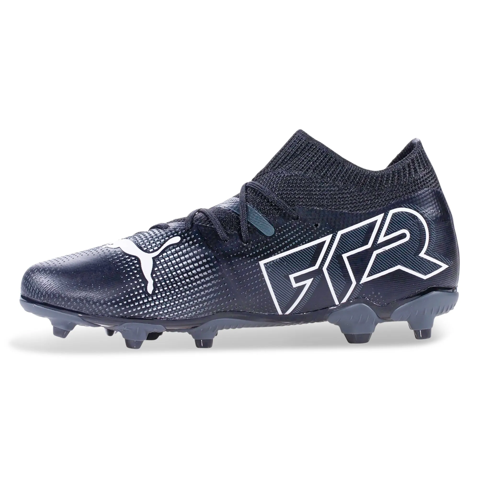 Puma Jr. Future 7 Match FG/AG Soccer Cleats (Puma Black/Puma White)