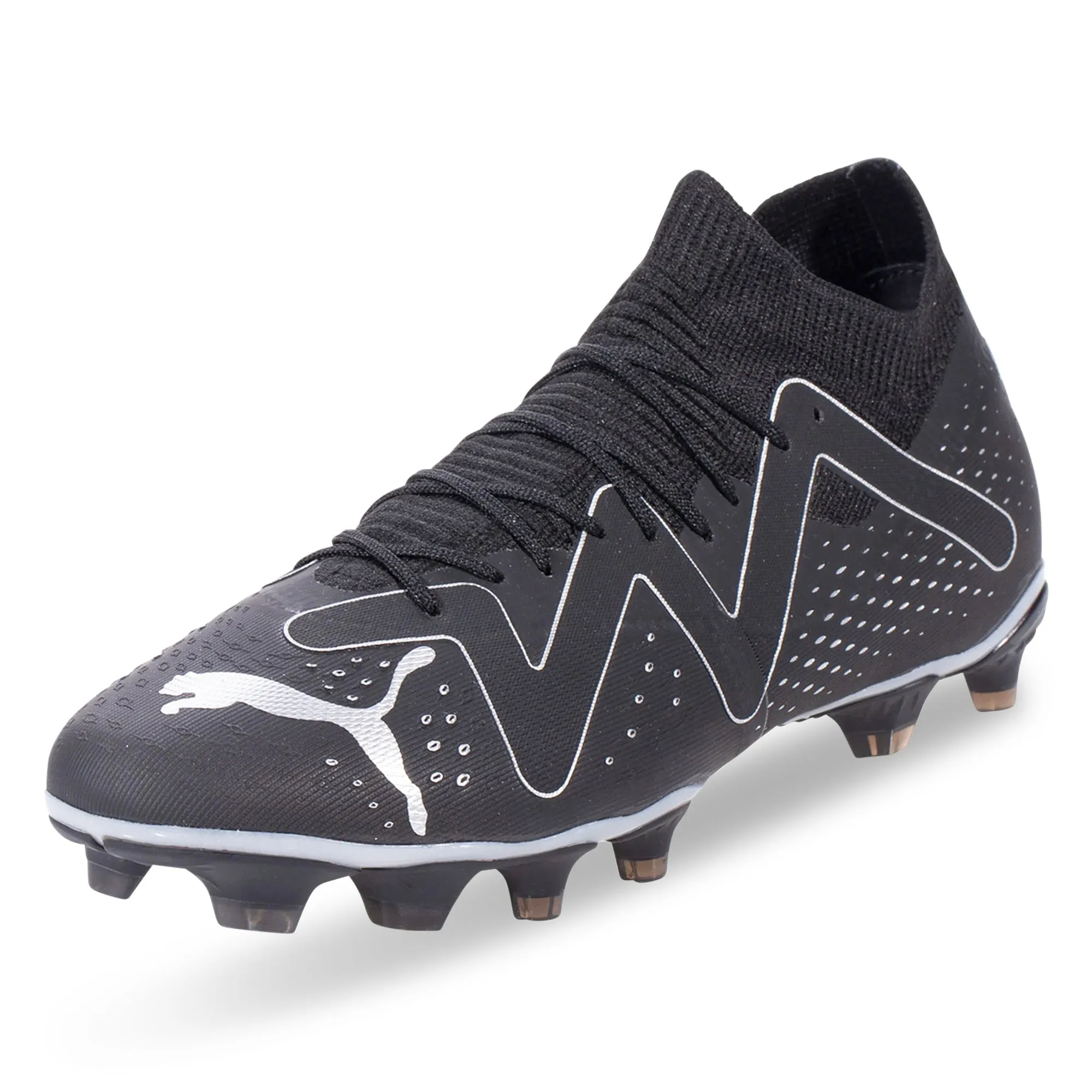 Puma Match Future FG/AG Soccer Cleats (Puma Black/Puma Silver)