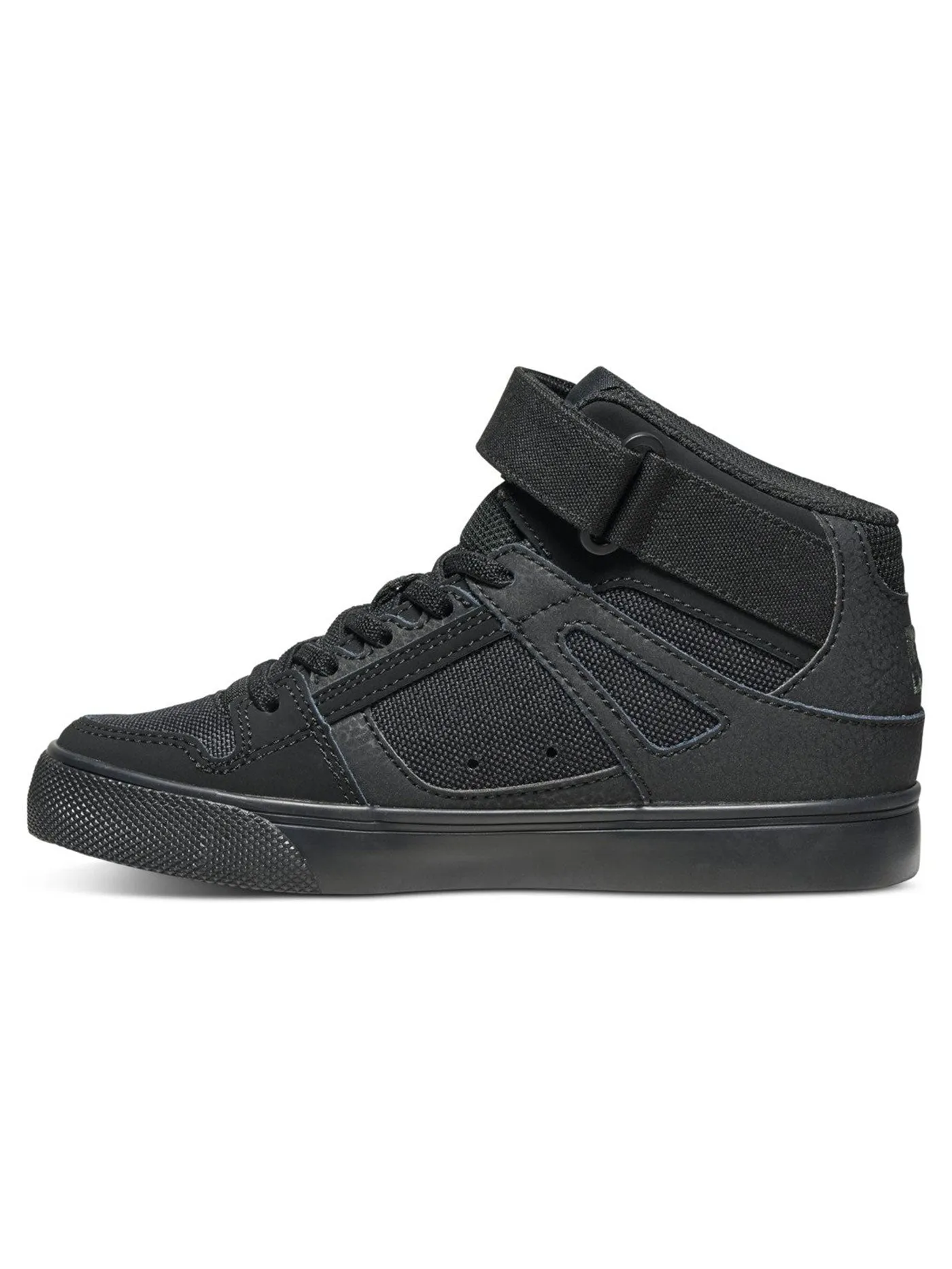 Pure High-Top EV Black/Black/Black Shoes (Kids)