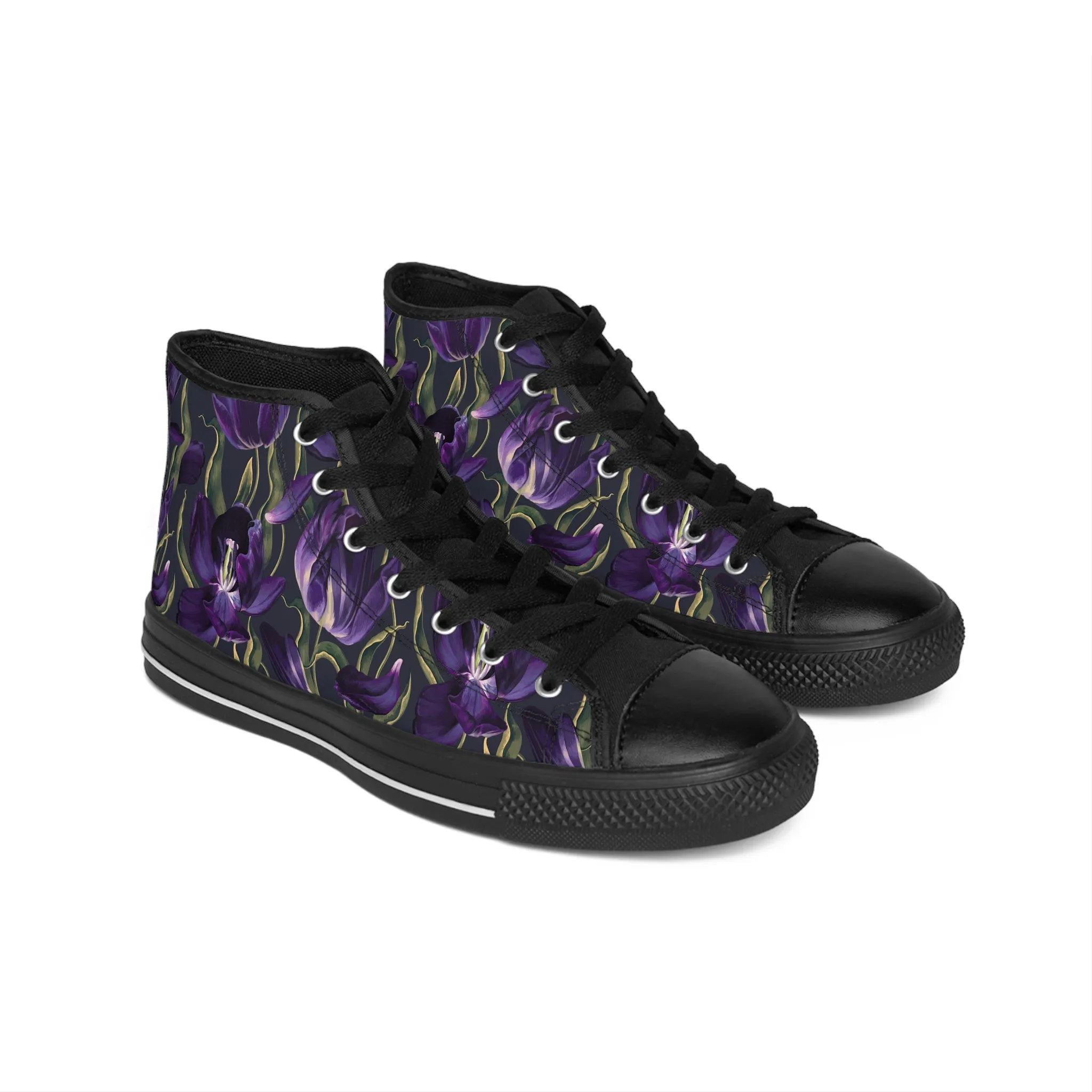 Purple Tulip Women's Classic Sneakers