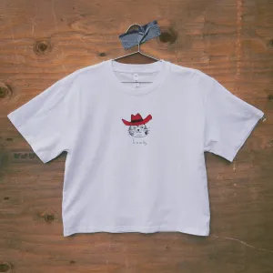 "Howdy Cat" Oversize Tee