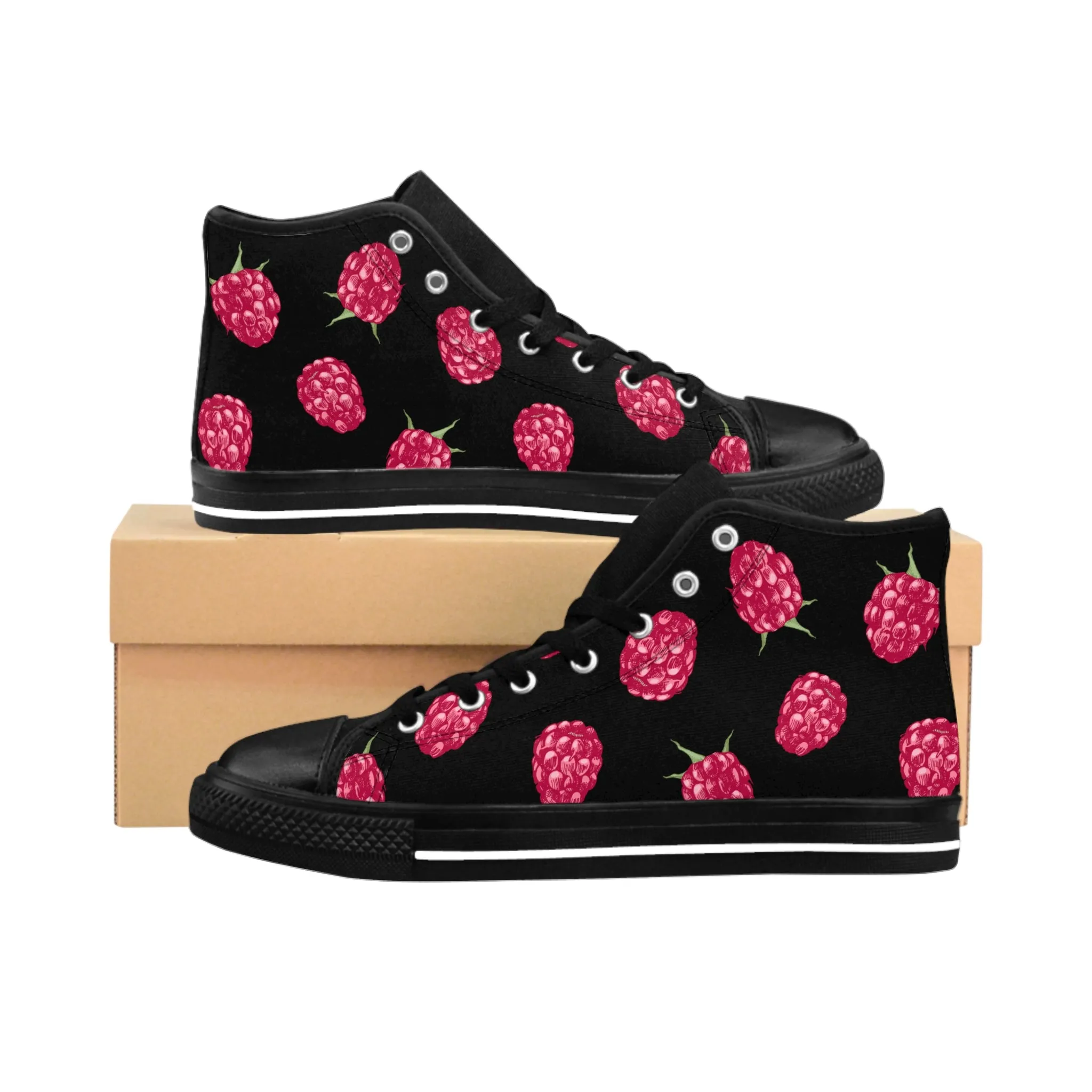 Raspberry Women's Classic Sneakers