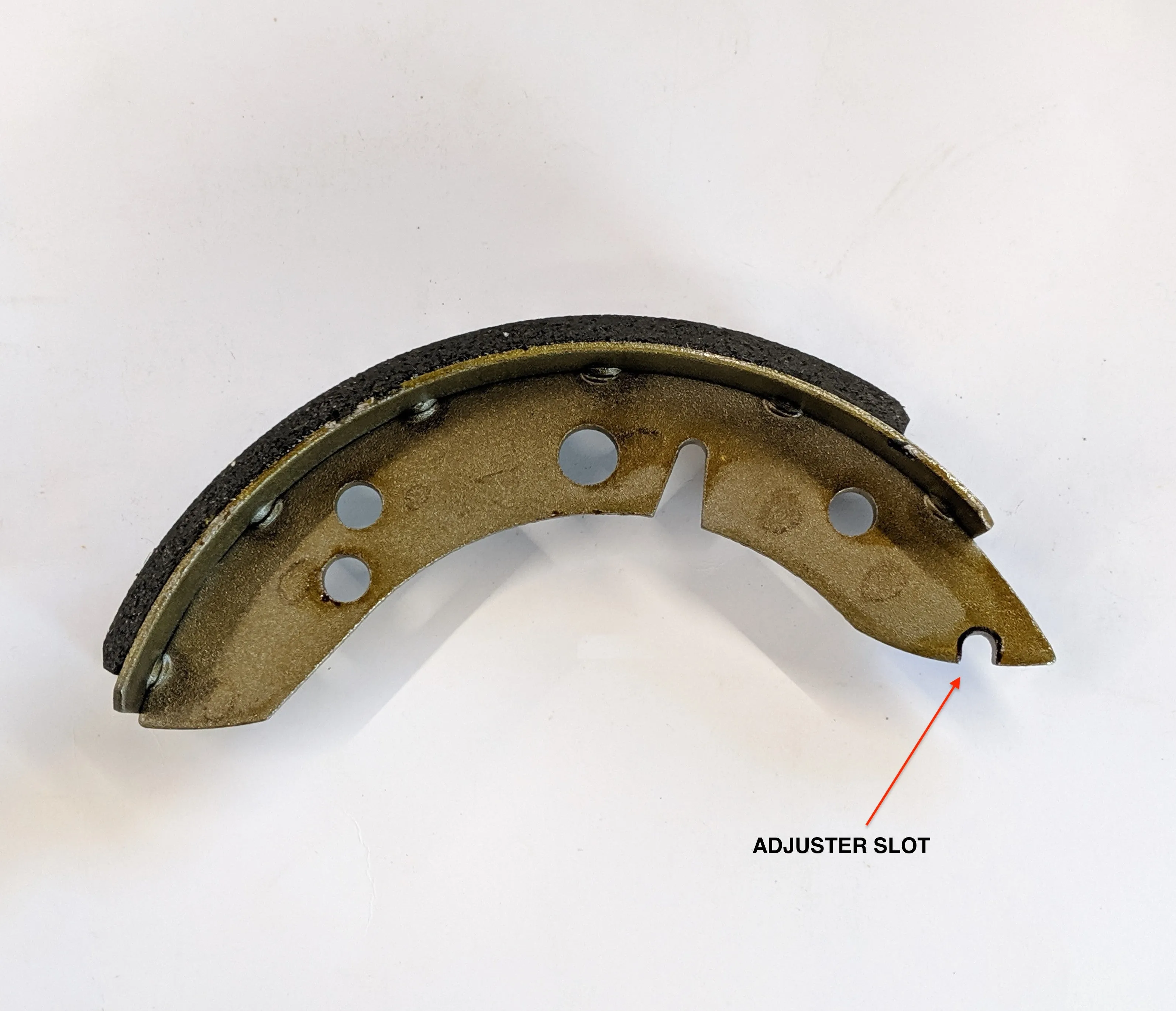 Rear Brake Shoes - Early