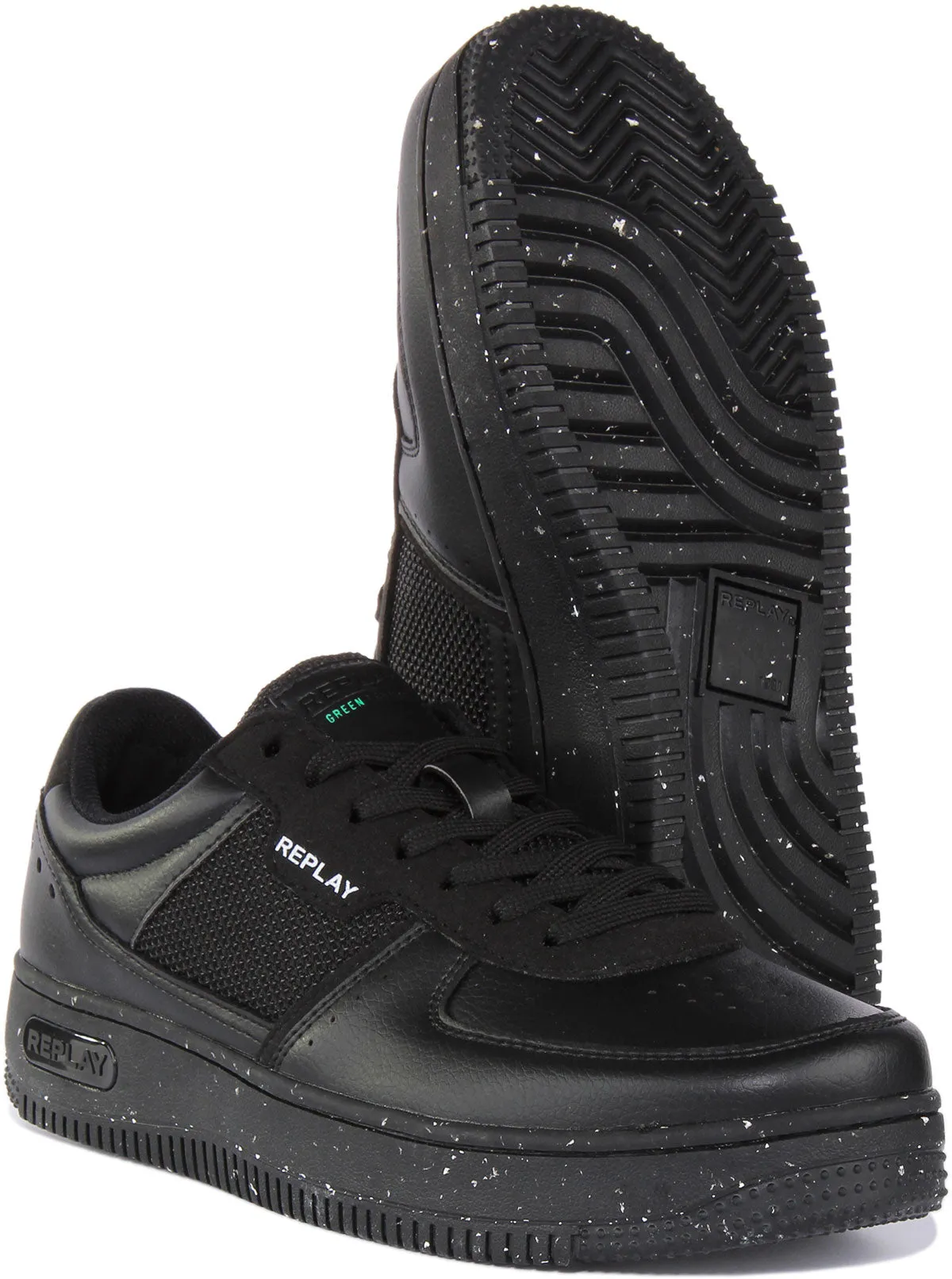 Replay Epic M Green 2 In Black For Men