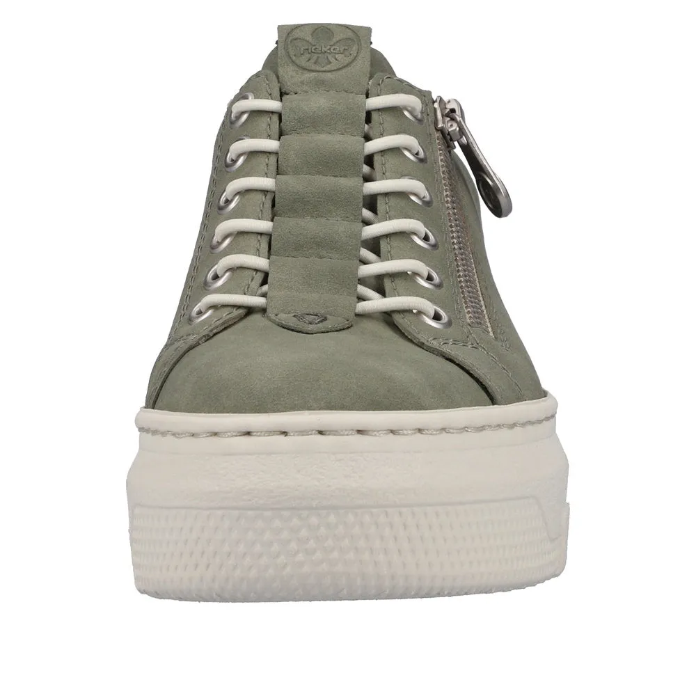 Rieker M1952-52 Green Flatform Trainers