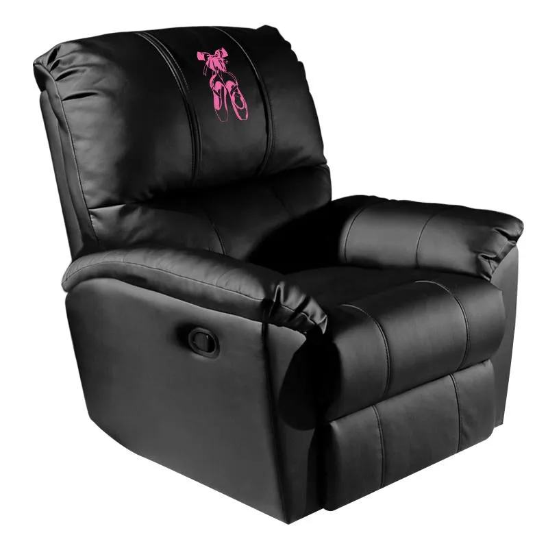 Rocker Recliner with Ballet Slippers Logo Panel