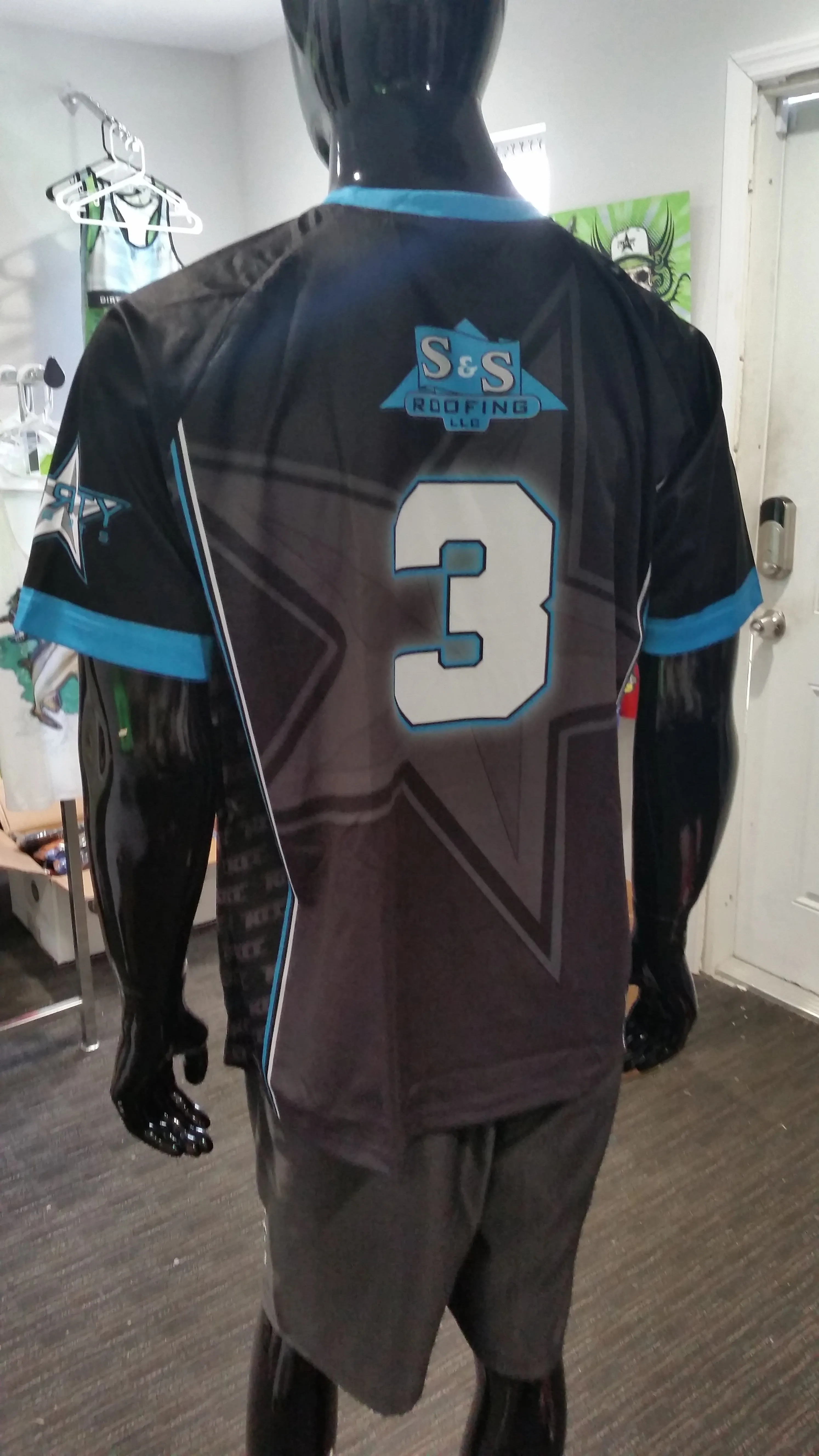 S and S Roofing, KTI - Custom Full-Dye Jersey