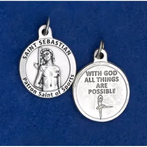 Saint Sebastian Round Sports Medal - Ballet