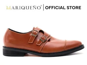 SANTIAGO Double Monkstrap Oxford - Tan