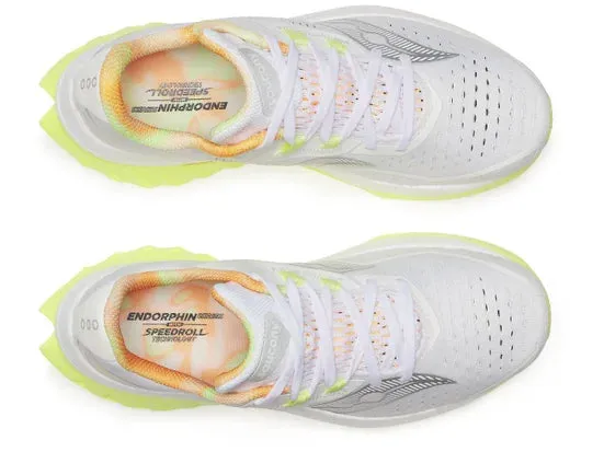 Saucony | Endorphin Speed 4 | Women's | White/Sunny