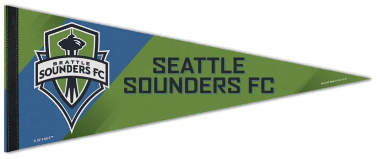 Seattle Sounders FC MLS Soccer Premium Felt Collector's Pennant - Wincraft Inc.