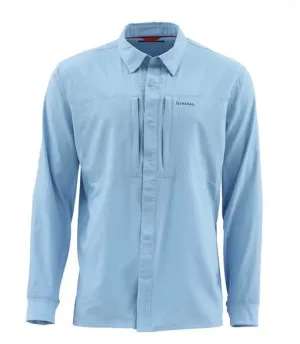 Simms Men's Intruder BiComp LS Shirt/Faded Denim