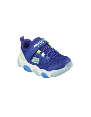 Skechers 402040N BLLM S Lights: Mighty Glow BLUE / LIME