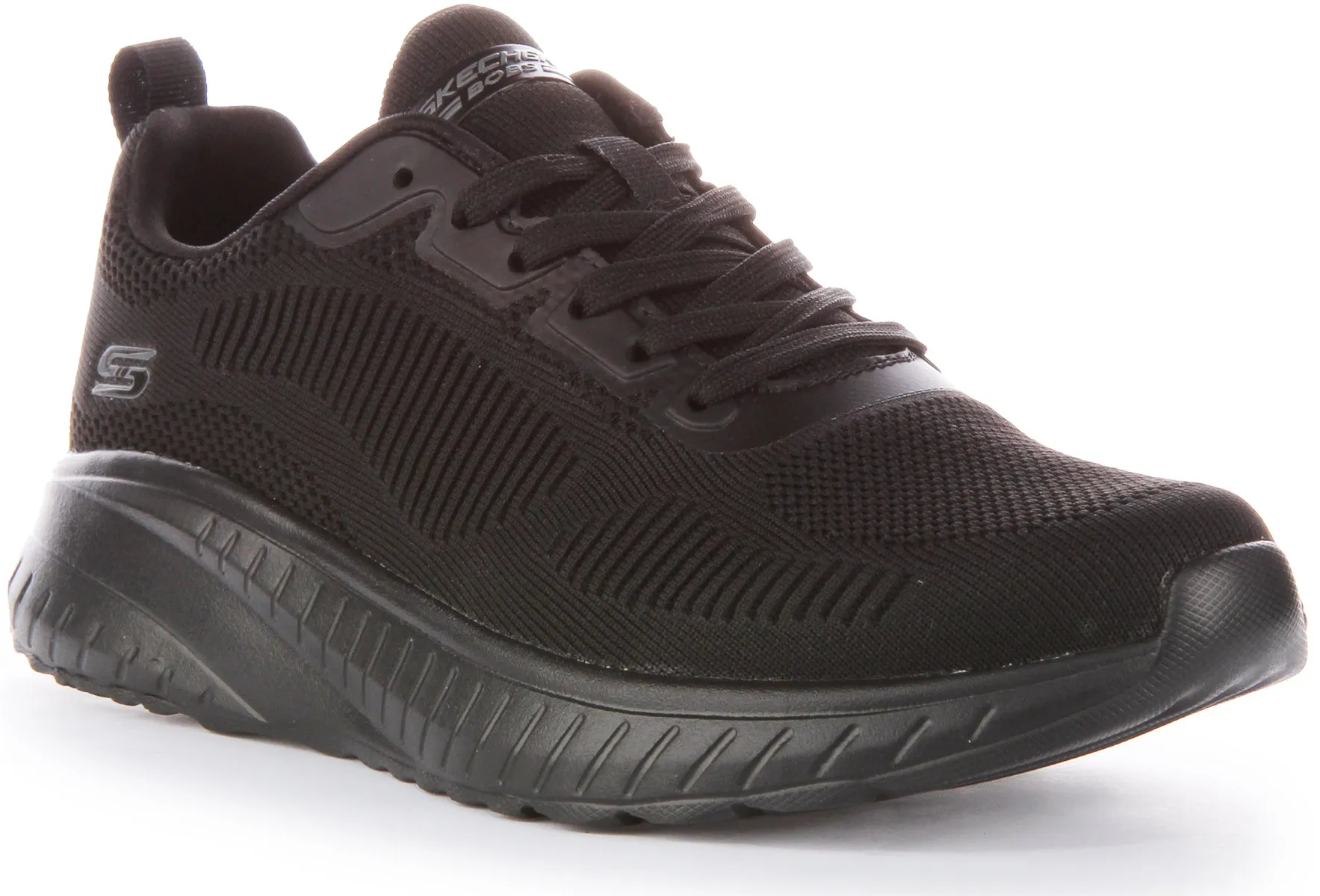 Skechers Bobs Squad In Black Black For Men