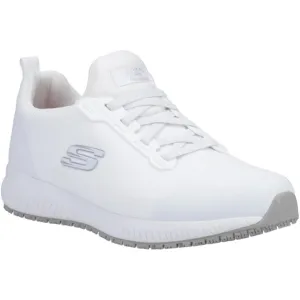 Skechers Slip Resistant Squad Myton Trainers White 47.5 - BA157-47.5