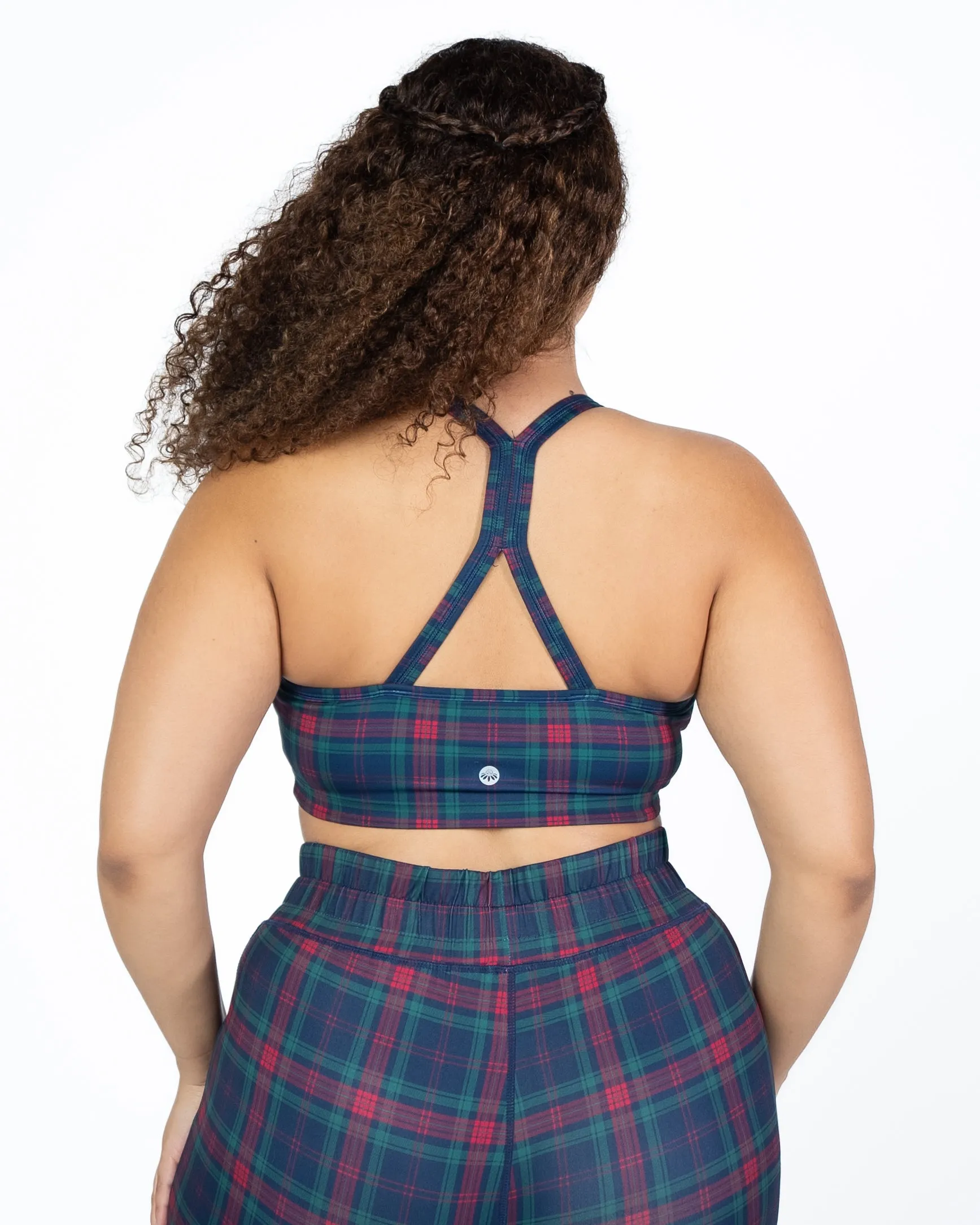 Skin Move Bra - Holiday Plaid