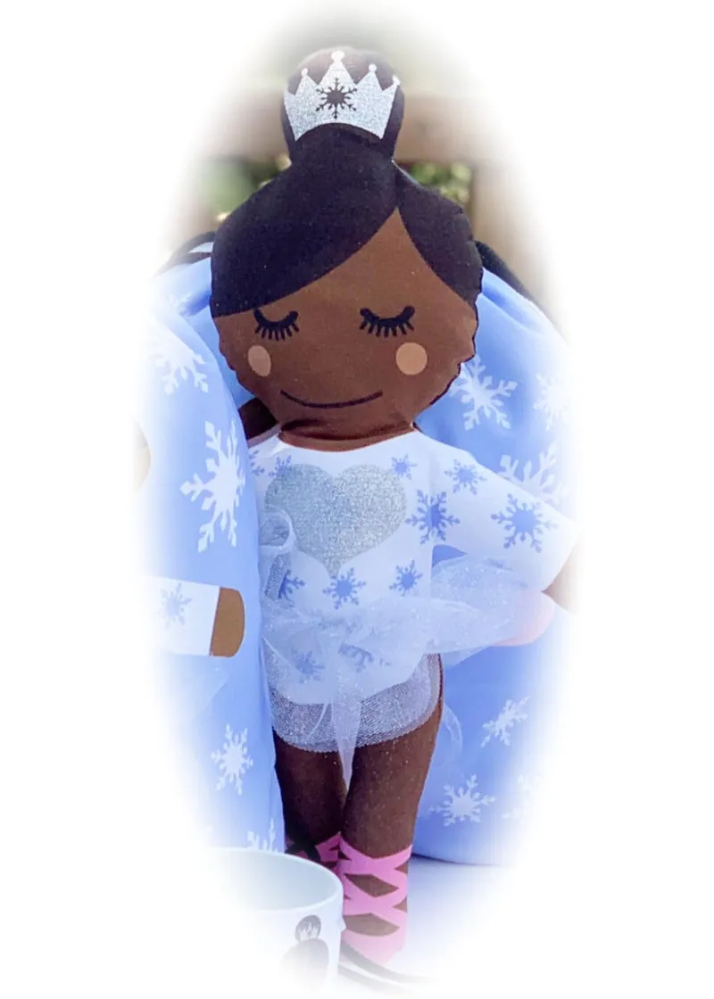 Snowflake Nina Ballerina Plush Doll