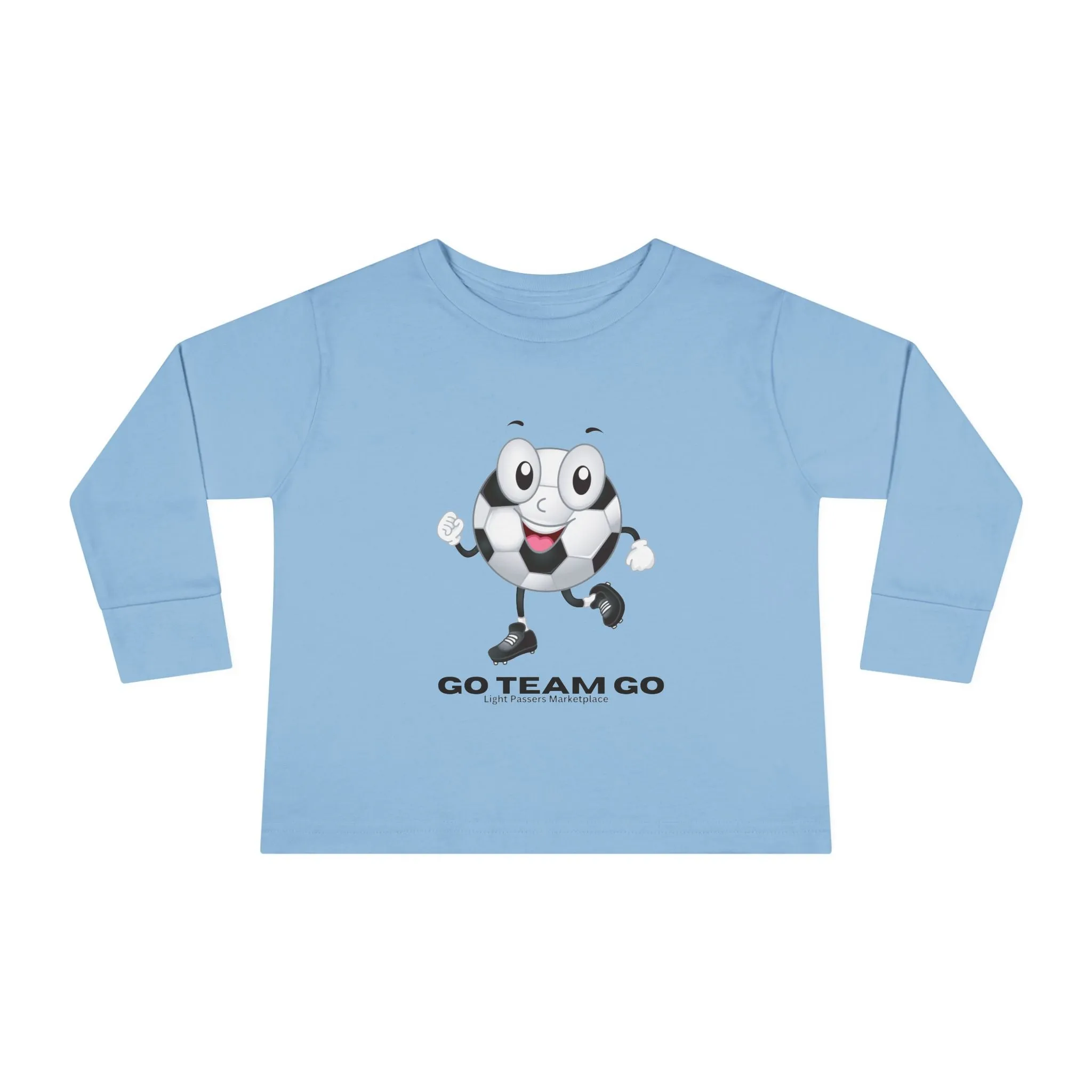 Soccer Ball Guy Toddler Long Sleeve