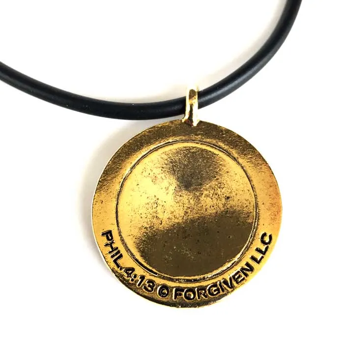 Soccer Necklace in Gold