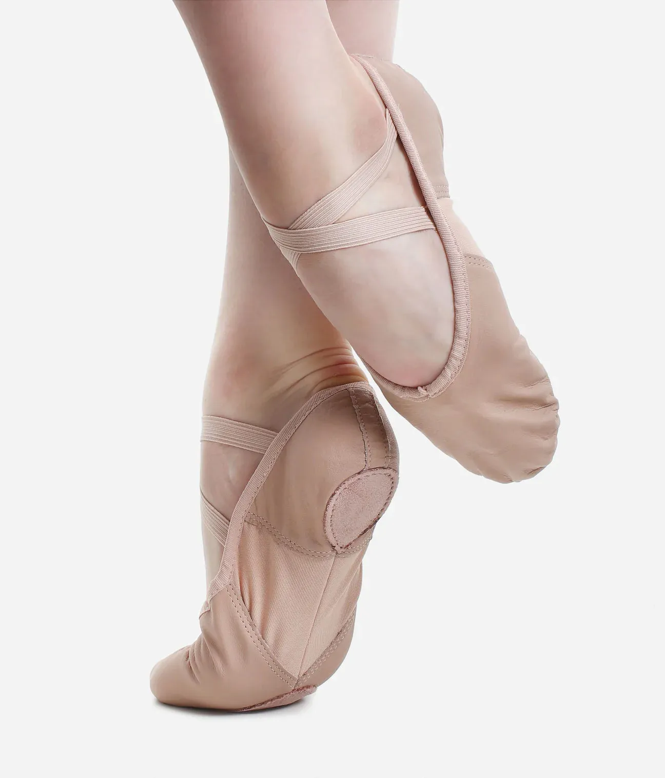 SoDanca Professional Leather Split Sole Ballet Shoe