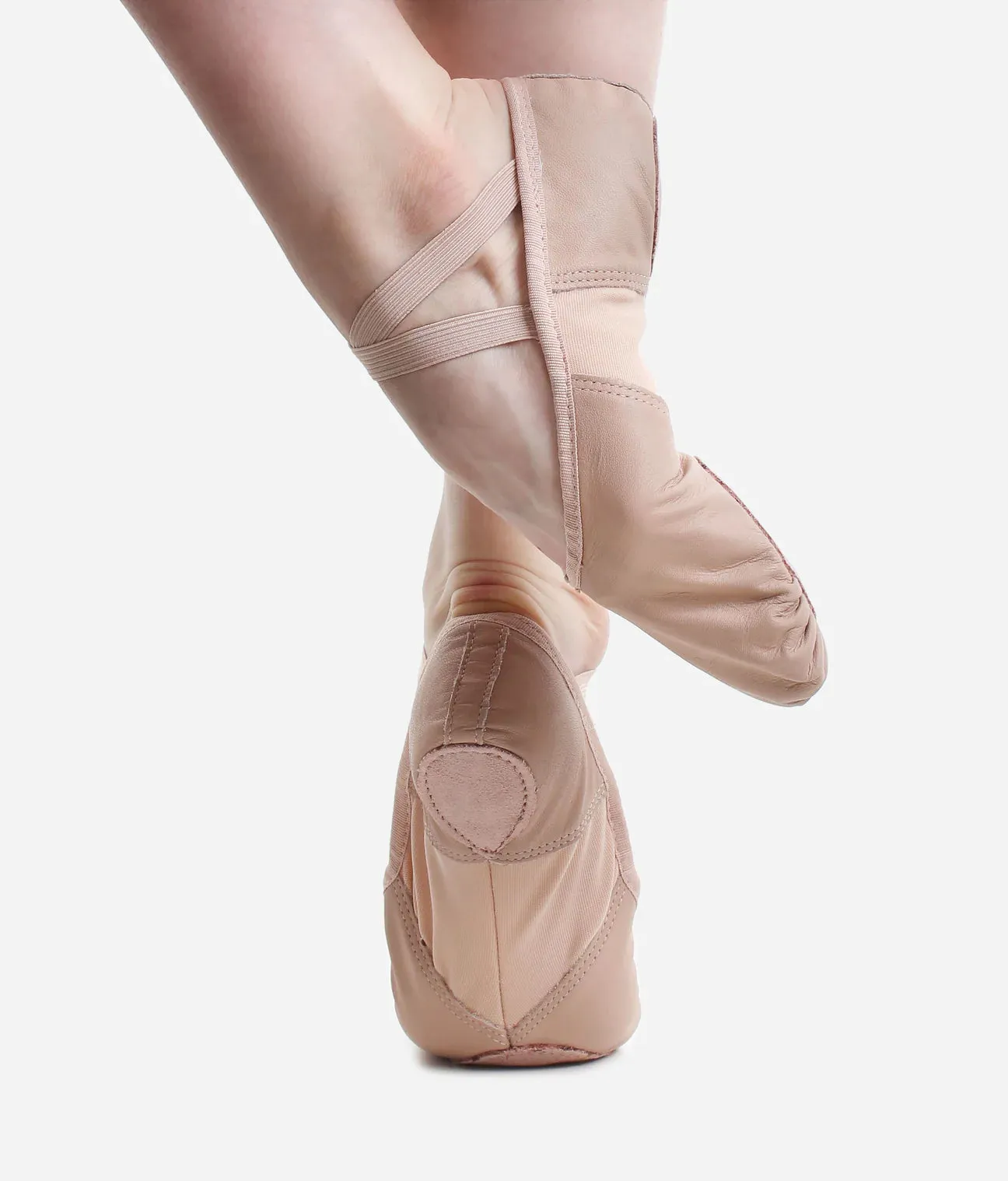 SoDanca Professional Leather Split Sole Ballet Shoe