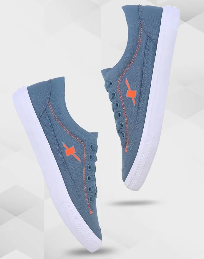 Sparx Men's Shoes,Bluish Grey/NEON Orange