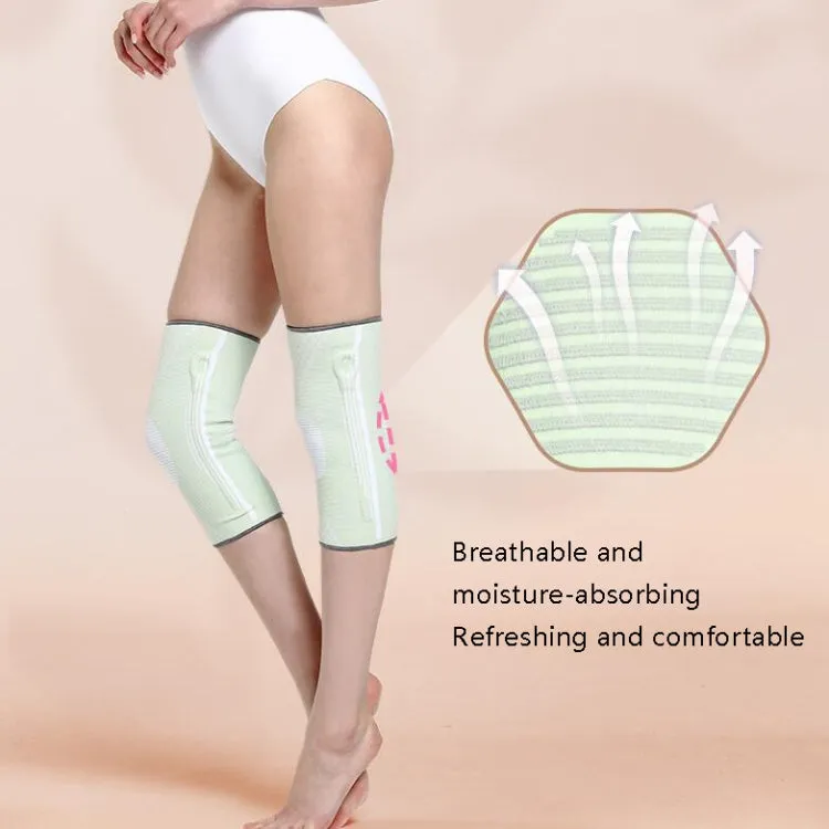 Sports Knee Pads Training Running Knee Thin Protective Cover, Specification: L(Light Gray Silicone Non-slip)