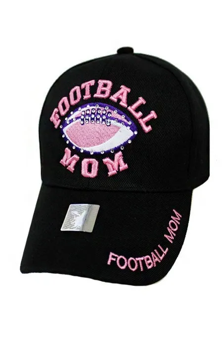 Sports Mom Bling Ballcaps (5 Sports)