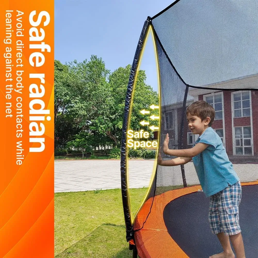 Springless Trampolines LeJump Flora 14 FT Non-Spring ASTM Approved