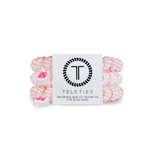 Teleties Hair Tie - Large Band Pack of 3 - Ballet